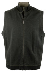Tommy Bahama Men's New Flipsider Full Zip Reversible Vest Medium